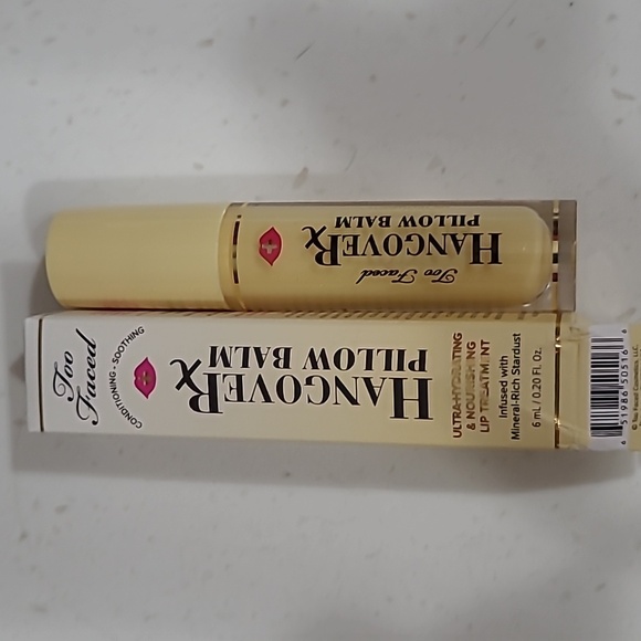 Too Faced NIB HangoverRx Pillow Balm In Banana Kiss - Picture 7 of 16